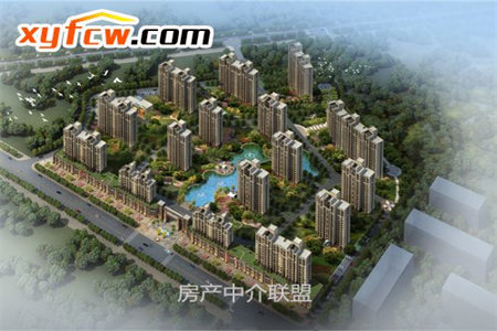 城西方圆美墅3室2厅2卫120.4m2毛坯房