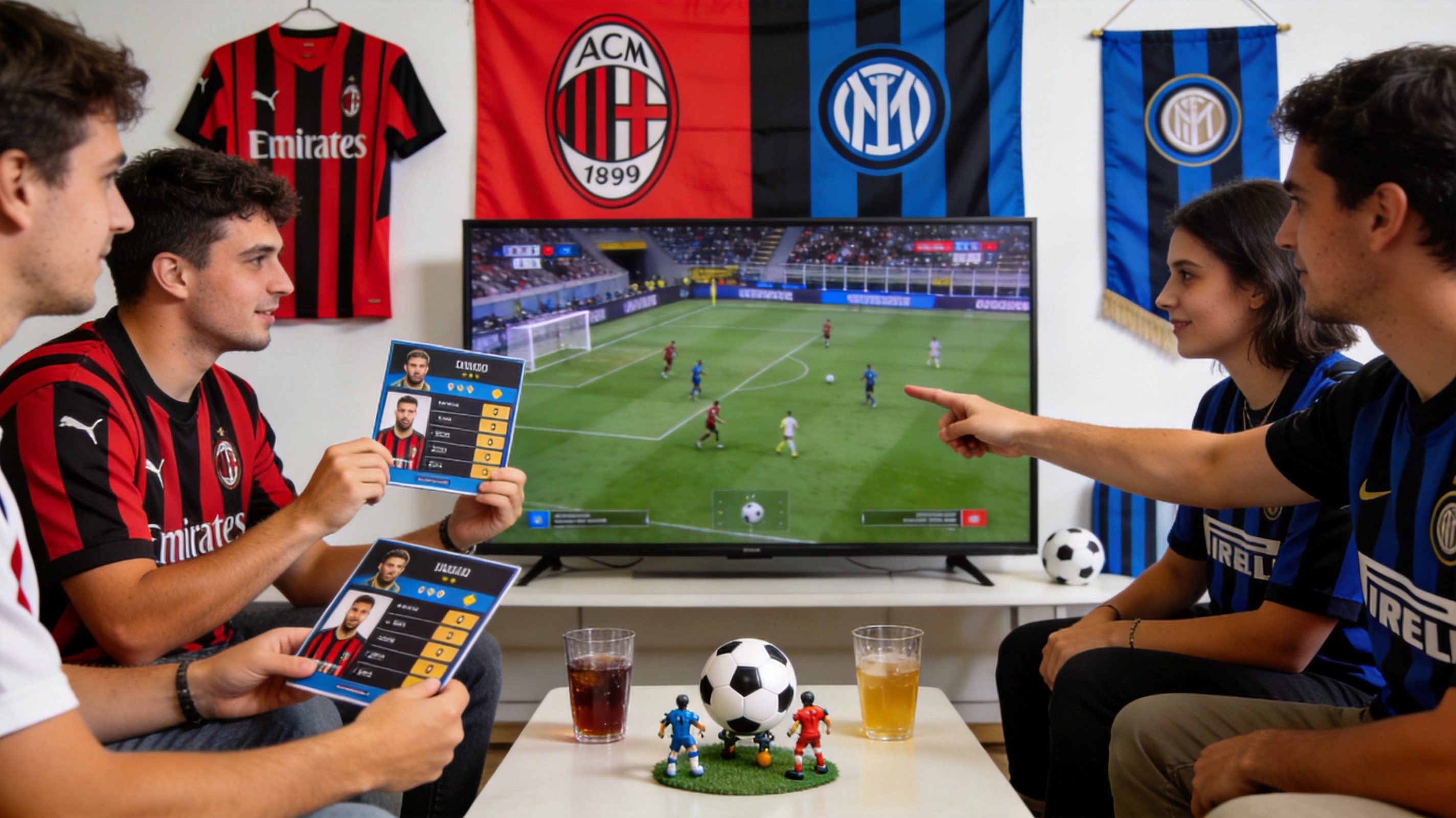 米兰milan官网球迷社区赛后评分和球员评分工牌界面